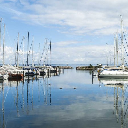 Bild des Hafens Gelting-Mole